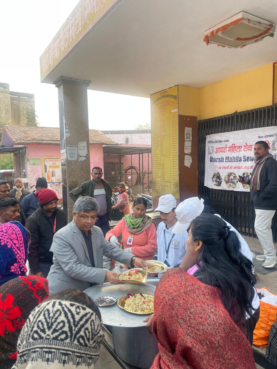 Food distribution and hunger support campaign